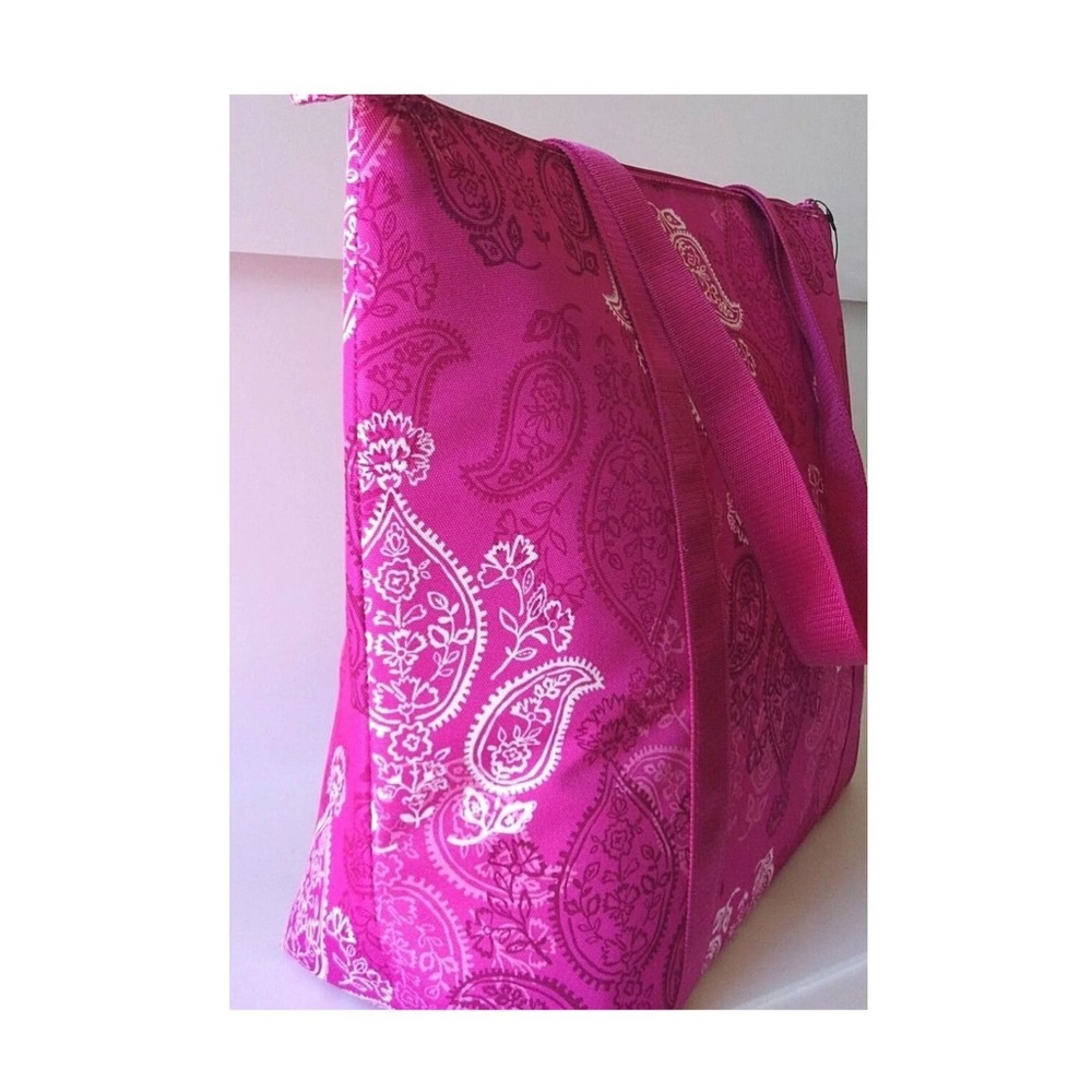 Vera Bradley Stamped Paisley Cooler Tote 👜 Bag - Picture 4 of 13
